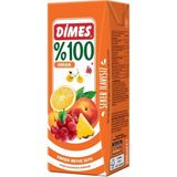 Dimes %100 Karışık Meyve Suyu 27 x 200 ml Şeker İlavesiz Doğal Aroma ile Taze Lezzet
