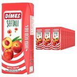 Dimes 200 Ml 27Li Şeftali Meyve Suyu