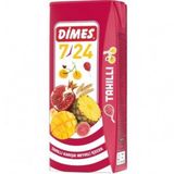 Dimes 7/24 Tahıllı Koli 200 ml Meyve Suyu