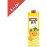 Dimes Kayısı Meyve Suyu (1 L) x 4 Adet - 100 ml