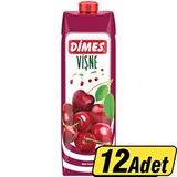 Dimes Meyveli Içecek Vişne 1 Lt 12Li