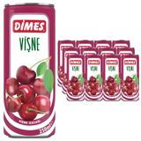 Dimes Meyveli Içecek Vişne 250 Ml 12Li