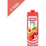 Dimes Şeftali Meyve Suyu (1 L) x 2 Adet - 100 ml