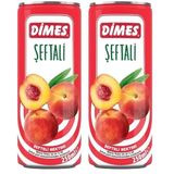 Dimes Şeftali Nektarı 250Ml (2 paketi)