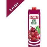 Dimes Vişne Meyve Suyu (1 L) x 4 Adet - 100 ml