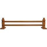 Di'Mora Cenova S Pile ve Perde Düğmesi Uyumlu Çetray Çift Raylı Modern Ahşap Rustik - Meşe - 300 CM