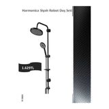 Dimora Harmonica Siyah Robot Duş Seti