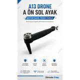 Dimute Shop A13 Drone A Ön Sol Ayak Motor Dahil Yedek Iniş Ayağı Orijinal Uyumlu - Siyah