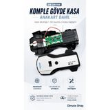 Dimute Shop D9 Drone Komple Gövde Kasa Anakart Dahil Orijinal Uyumlu Yedek Parça