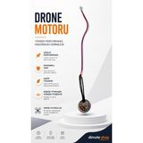 Dimute Shop Drone Motoru Fırçasız Yüksek Performanslı Rc Drone Yedek Motor - Siyah