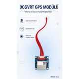 Dimute Shop Gps Modülü Dcgvrt Model - Kırmızı