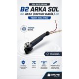Dimute Shop S28 Gps Drone B2 Arka Sol Ayak Motor Dahil Yedek Iniş Ayağı Orijinal Uyumlu - Siyah