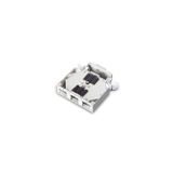 Din Rail Fiber Sonlandırma Kutusu/splice Box, 6 X Sc//dx Coupler İçin, (e) 125 X (b) 130 X (y) 35 Mm