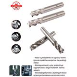 Dın844 Parmak Freze Matkap Ucu 22 Mm