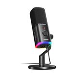Dinamik Oyun Mikrofonu: USB Xlr Dinamik Bilgisayar Mikrofonu Yazılım-Rgb Pc Mikrofonu Oyuncu-Podcast Mikrofon Kiti Akış Kayıt Stüdyosu Youtube Içerik Oluşturma Çevrimiçi Sohbet Için - Renkli