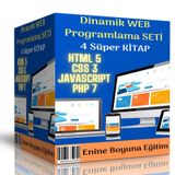 Dinamik WEB Programlama Eğitim Seti 4 Süper Kitap