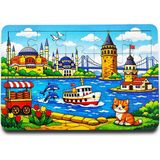 Dinamik Zeka Minik Kaşif Yapboz Serisi/puzzle 20 Parçalı - Doğal Ahşap- Eğitici Zeka Oyunu - 30X20 cm - Minik Kaşif İstanbul