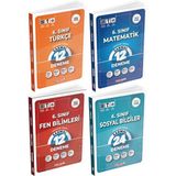 Dinamo Yayınları 6, Sınıf Sarmal Deneme Türkçe-Matematik-Fen Bilimleri-Sosyal Bilgiler 4 Lü Set