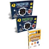 Dinamo Yayınları 8. Sınıf Predatör Fen Bilimleri Soru Bankası+Predatör Matematik Soru Bankası+Problemler Soru Bankası (Ciltli)