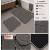 Dinarsu 2'li Kaymaz Taban 50X80-45X50 Banyo Paspası - Yeşil