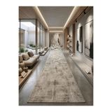Dinarsu Aksu Prime Dmr Halıcılık Vizon Modern Kabartmalı Kaymaz Taban Çocuk Odası Salon Hol, Koridor Mutfak Yıkanabilir Jel Kesme Yolluk Halı
