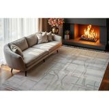 Dinarsu Alaçatı Püsküllü Kaymaz Taban Halı 150X230 Wolt Gri