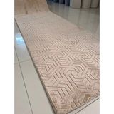 Dinarsu Armoni Kaymaz Taban Kesme Açık Vizon 200x350 cm Yolluk