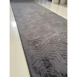 Dinarsu Armoni Kaymaz Taban Kesme Antrasit 150x200 cm Yolluk