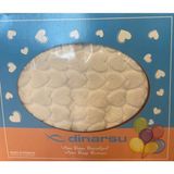 Dinarsu Bebek Battaniyesi - Açık Beyaz - 100 X120