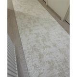 Dinarsu Jel Kaymaz Halı Asos Nevra Krem Kaymaz Taban Yolluk Yıkanabilir Halı - 100 x 560 cm