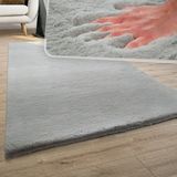 Dinarsu Loft Peluş Halı Antrasit - 200 x 290 cm - Açık Gri