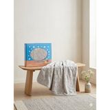 Dinarsu Vizon Bebek Battaniyesi - Gri - 100 x 120