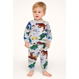 Dinazor Desenli Erkek Bebek Pijama Takım