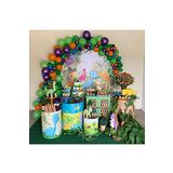 Dinazor Temalı Balon Zincir Set 50 Adet + 5 mt balon zinciri