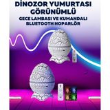 Dinazor Yumurta Gece Lambası - Çok Renkli