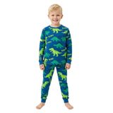 Dinazorlu Erkek Çocuk Pijama Takımı, YEŞİL, 8-9YAS