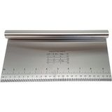 Dinç Kitchen Ölçülü Paslanmaz Çelik Hamur Kazıyıcı ve Kesici 25×12,5 cm