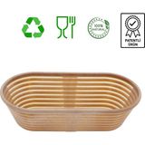 Dinç Kitchen Oval Bio Ekmek Hamur Mayalama Sepeti 26x12x7,5 cm