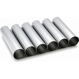 Dinç Kitchen Paslanmaz Çelik Cannoli Pişirme Kalıbı 12×2 cm 6’lı Set