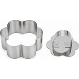 Dinç Kitchen Pres Aparatlı Çiçek Parfe ve Pasta Kalıbı 7,5×7,5×3,8 cm