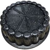 Dinç Kitchen Üçgen Dilimli Tart Kek Kalıbı Siyah Granit 26 cm