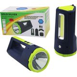 Dinç Store 44 2in1 30W - 10W Cob LED USB - Oto Şarjlı El Feneri Projektör (4887) - 0,5