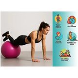Dinç Store 44 60 cm Pilates Topu - Renkli