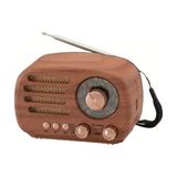 Dinç Store 44 Ahşap Retro Radyo - Renkli - standart