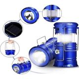 Dinç Store 44 Büyük Boy Güneş Enerjili Kamp Feneri Işıldak Lamba USB Şarjlı - standart