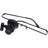 Dinç Store 44 Gözlük Model 20X16MM Optik Lens LED Işık Monoküler Büyüteç - Renkli