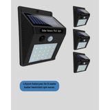 Dinç Store 44 IP65 Dayanıklı Solar Enerjili Dış Cephe Aydınlatma - 1