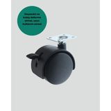Dinç Store 44 Kilitli Mobilya Tekerleği 6 cm 4’lü Kolay Kurulum - Renkli - standart