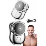 Dinç Store 44 Mini Sıfır Sakal Yanak Tıraş Makinesi USB Şarjlı Sıfır Sakal Taşınabilir Korumalı - 1