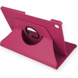 Dinç Store 44 Samsung Galaxy P610 Tab S6 Lite 10.4 Kılıf 360 Tablet Deri Kılıf - Pembe - Renkli